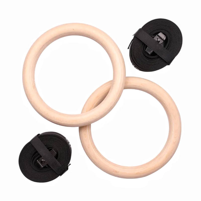 Gymnastic / Gym Hardwood Rings - Fitness Hero 