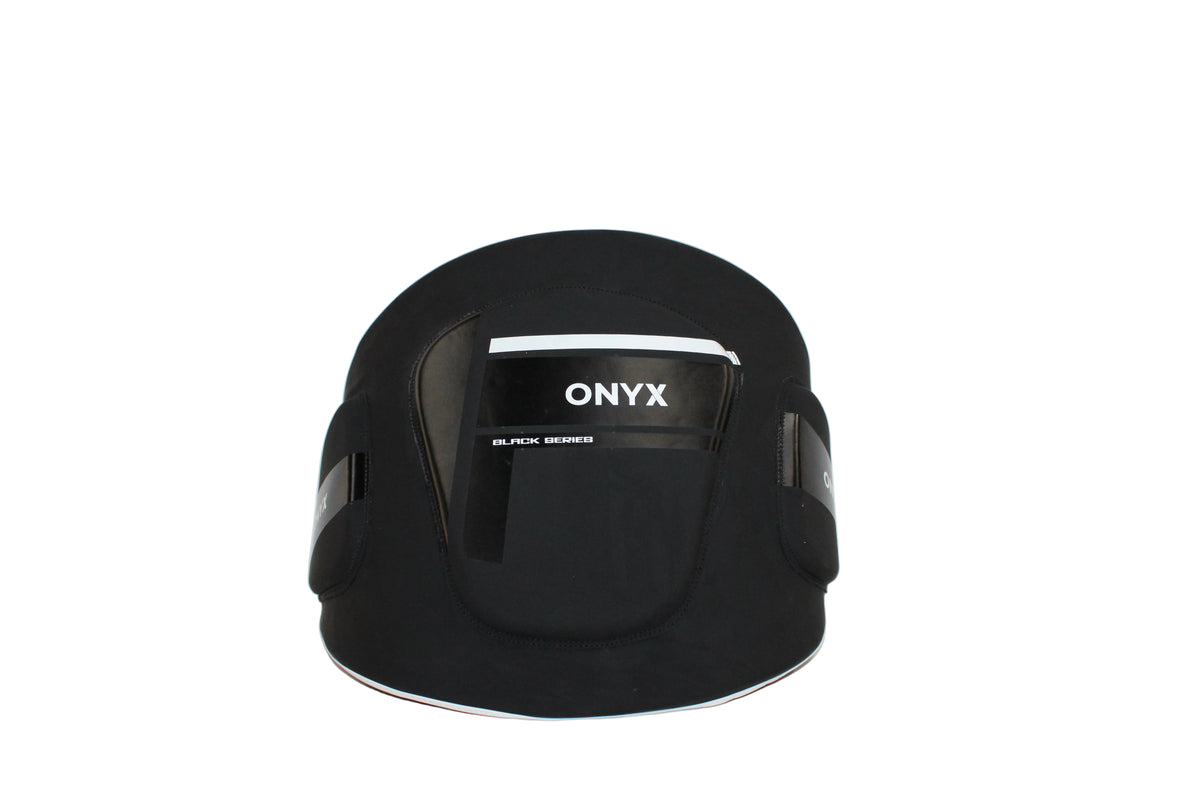 Onyx Black Series belly pad for boxing and Muay Thai body protection