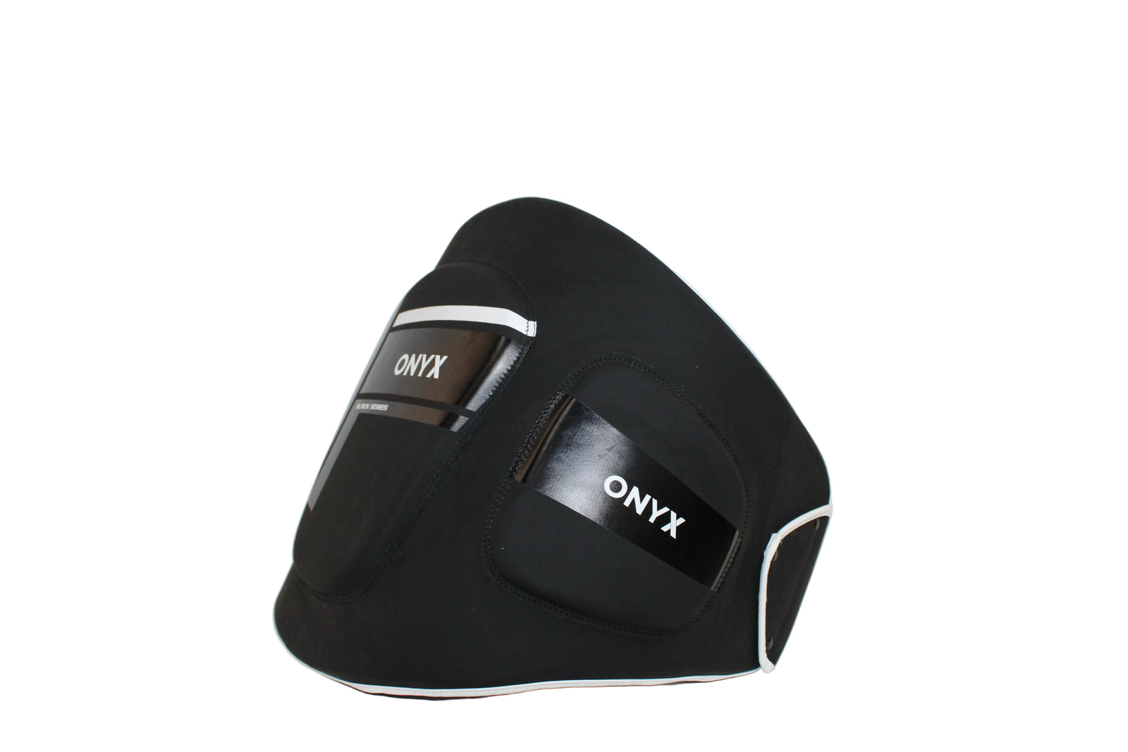 Onyx Black Series belly pad for boxing and Muay Thai body protection