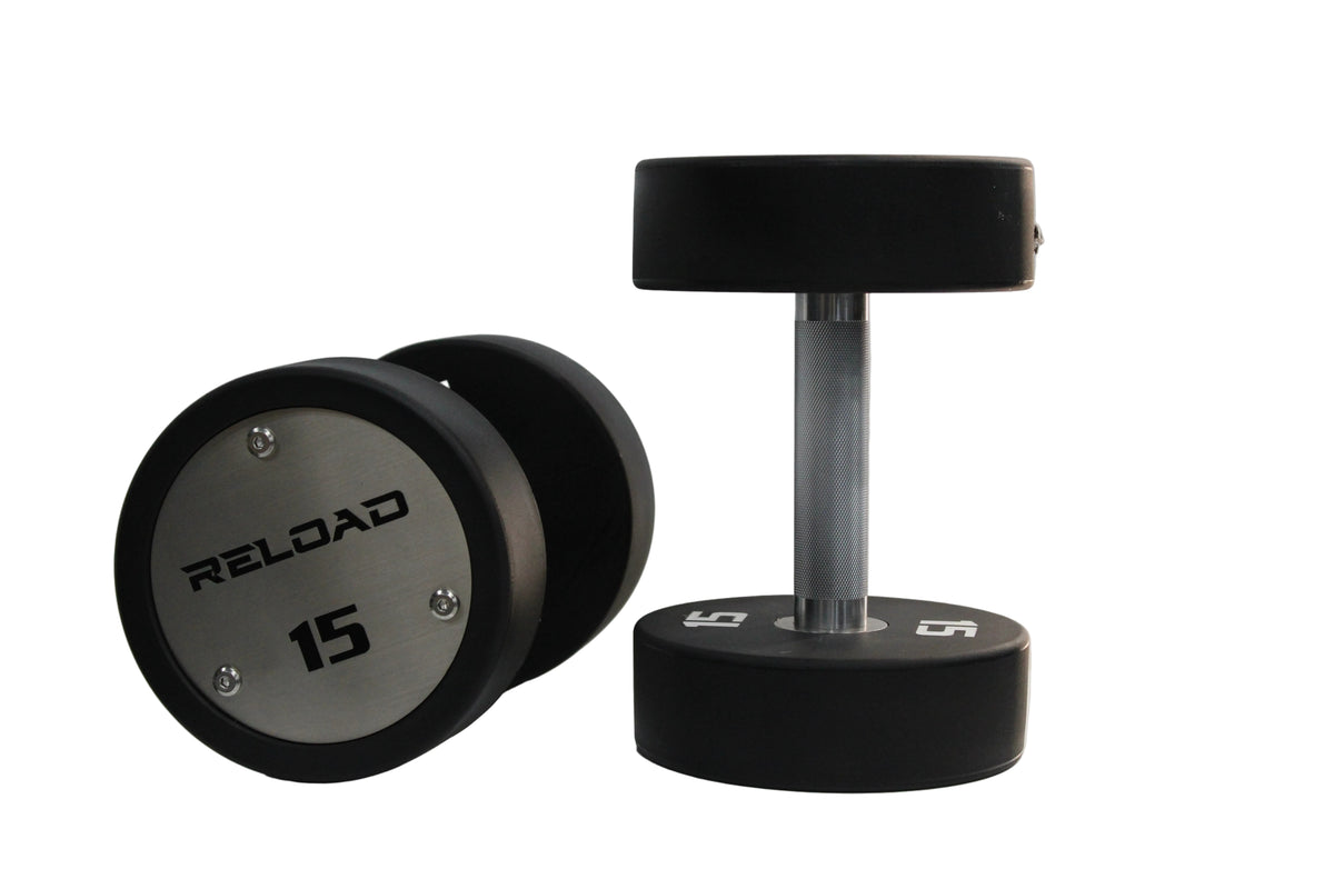 15kg round dumbbell pair

