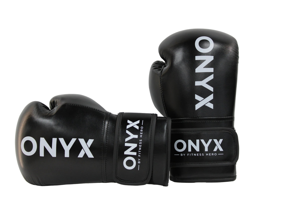 Fitness Hero Kids Boxing Gloves in Black