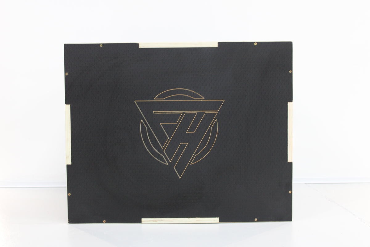 3-in-1 Wooden Plyometric Box – Anti-Slip