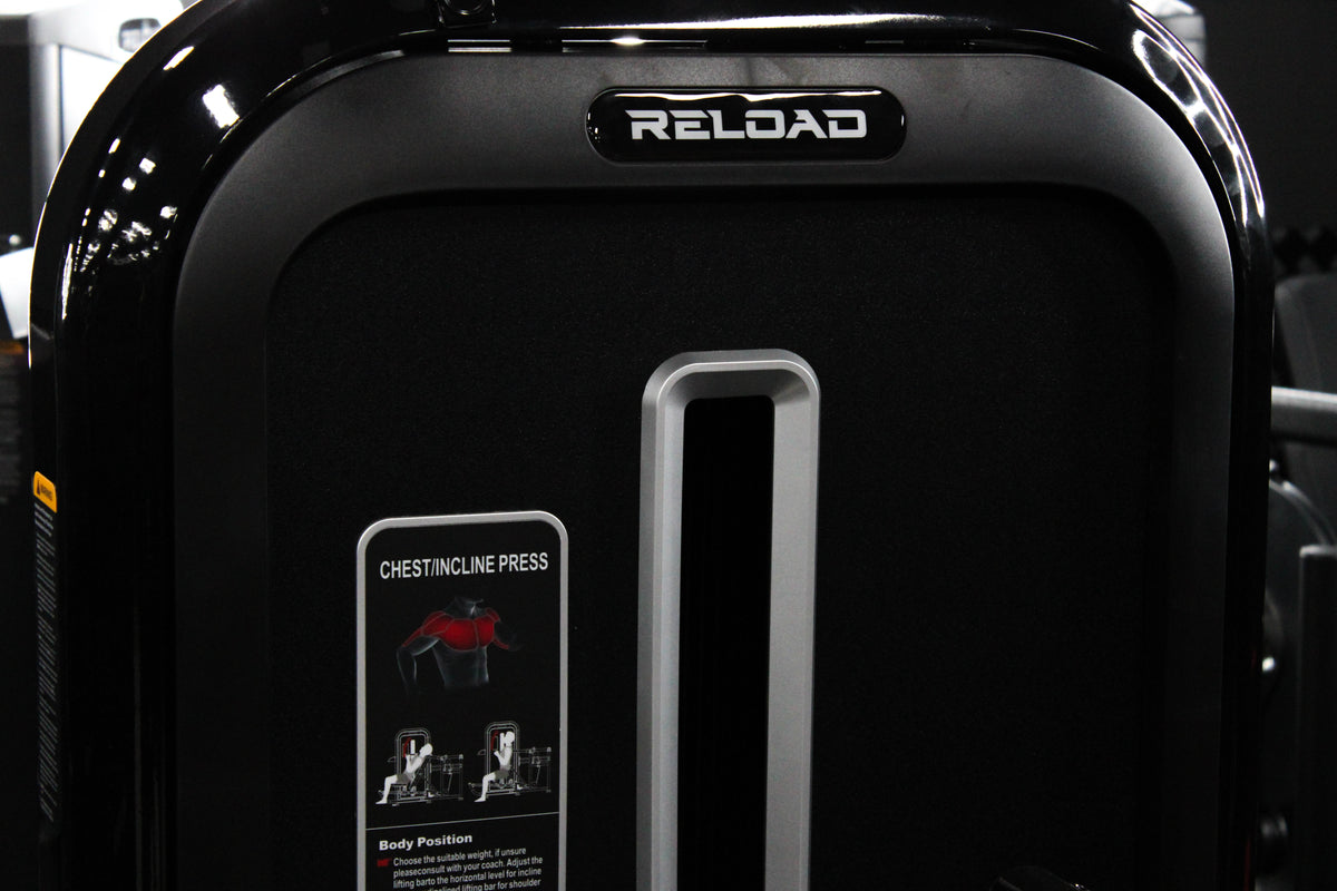 Pin Loaded 2-in-1 chest and shoulder Press Machine fitness hero weightlifting gym equipment 
