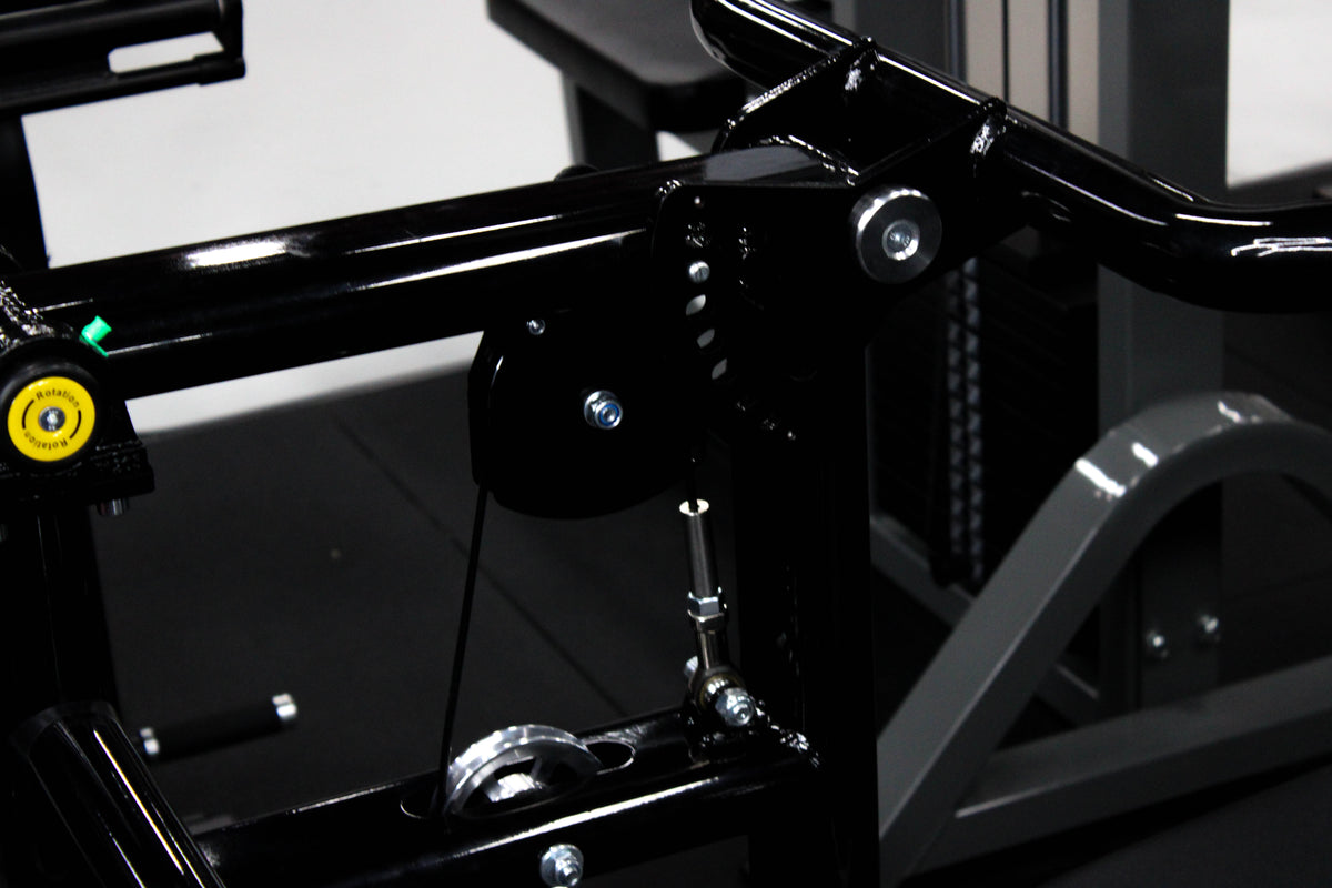 Pin Loaded 2-in-1 chest and shoulder Press Machine fitness hero weightlifting gym equipment 
