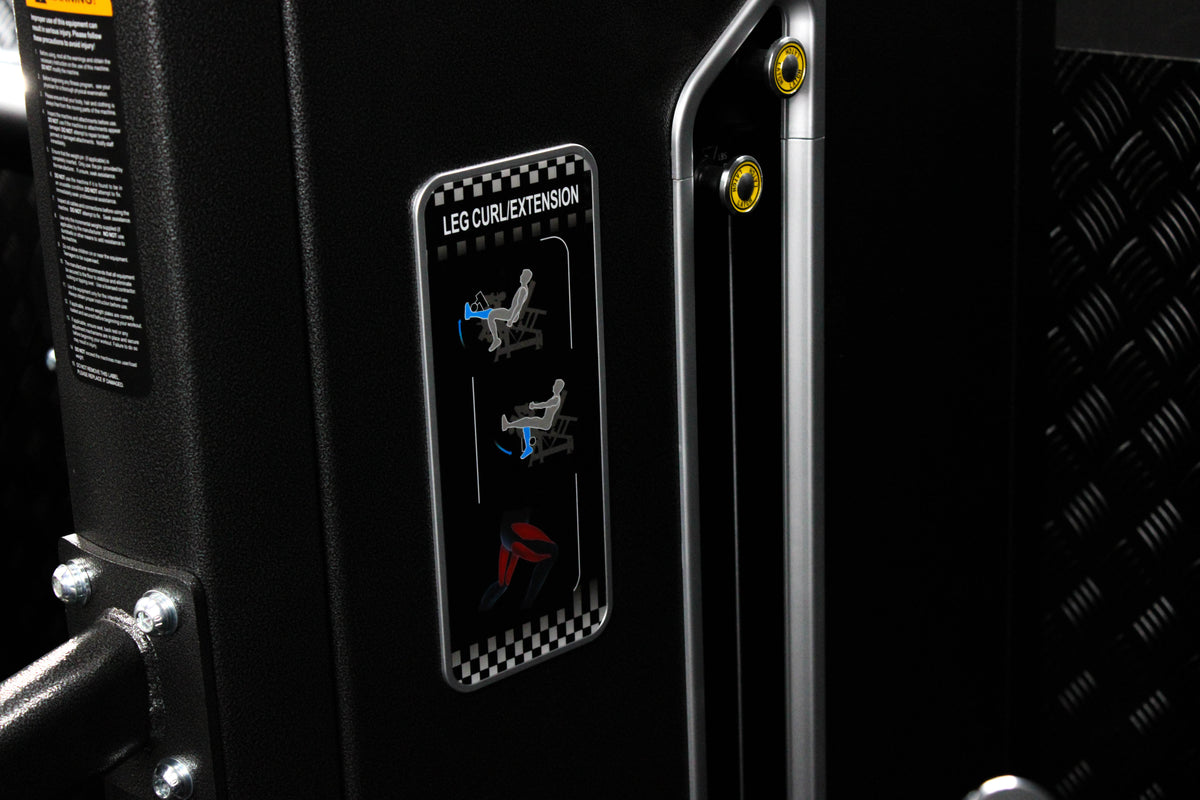 Commercial Leg Extension with Full Stack Enclosure. Fitness Hero Sydney