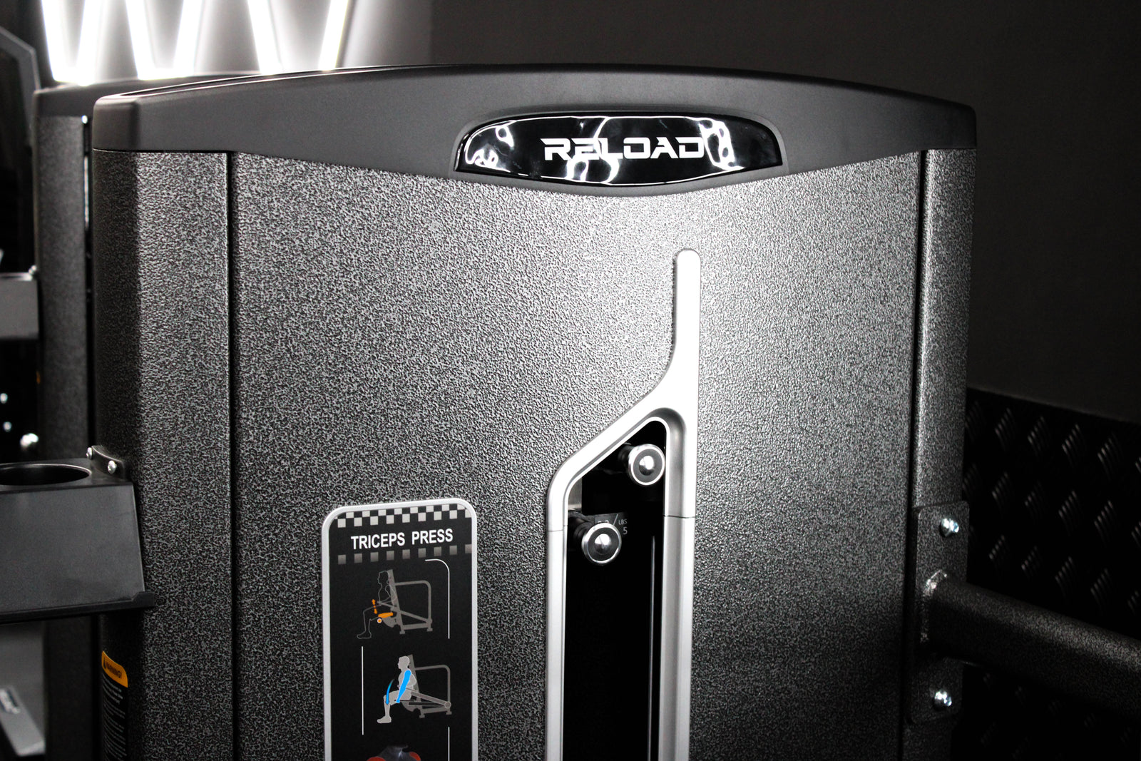 Commercial Seated Dip Machine with Metal Stack - Fitness Hero