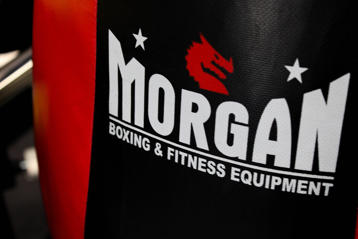 Tear drop punch bag from Morgan sports, used for mms or boxing. Available in empty or in filled