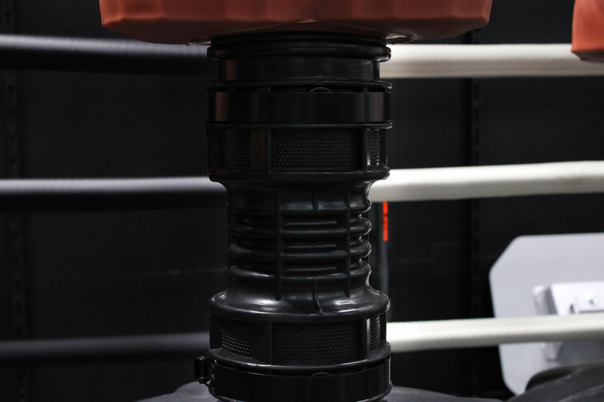 Onyx fixed punching dummy close up