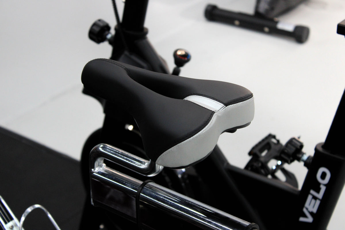 Orbit sierra spin bike cardio gym equipment close up