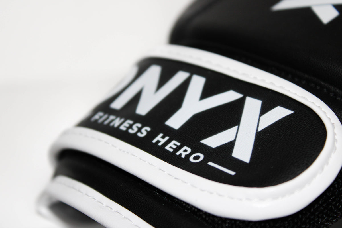Lightweight open thumb training mitts by Onyx Fitness Hero