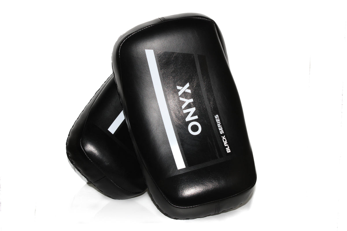 Onyx Elite Muay Thai Kick Pads [Professional] - Black Series