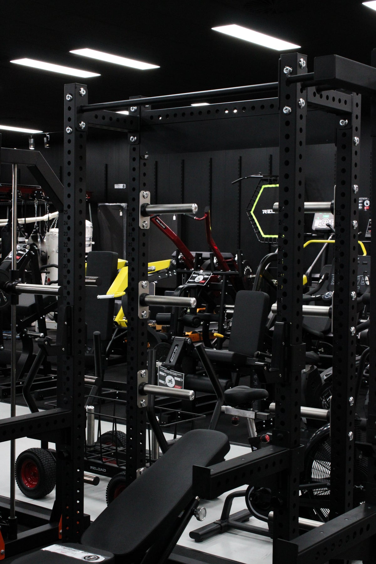 Reload Pro X Half Power Rack commercial strength station