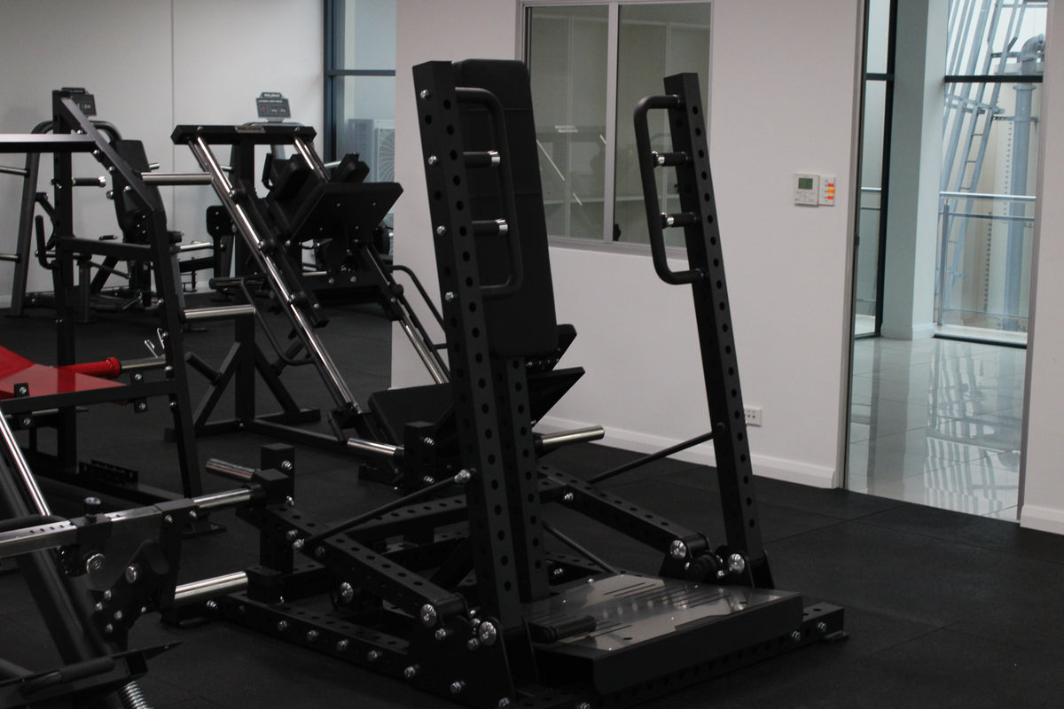 Reload Coffin Press plate loaded pressing station in stock at Fitness Hero Sydney warehouse.