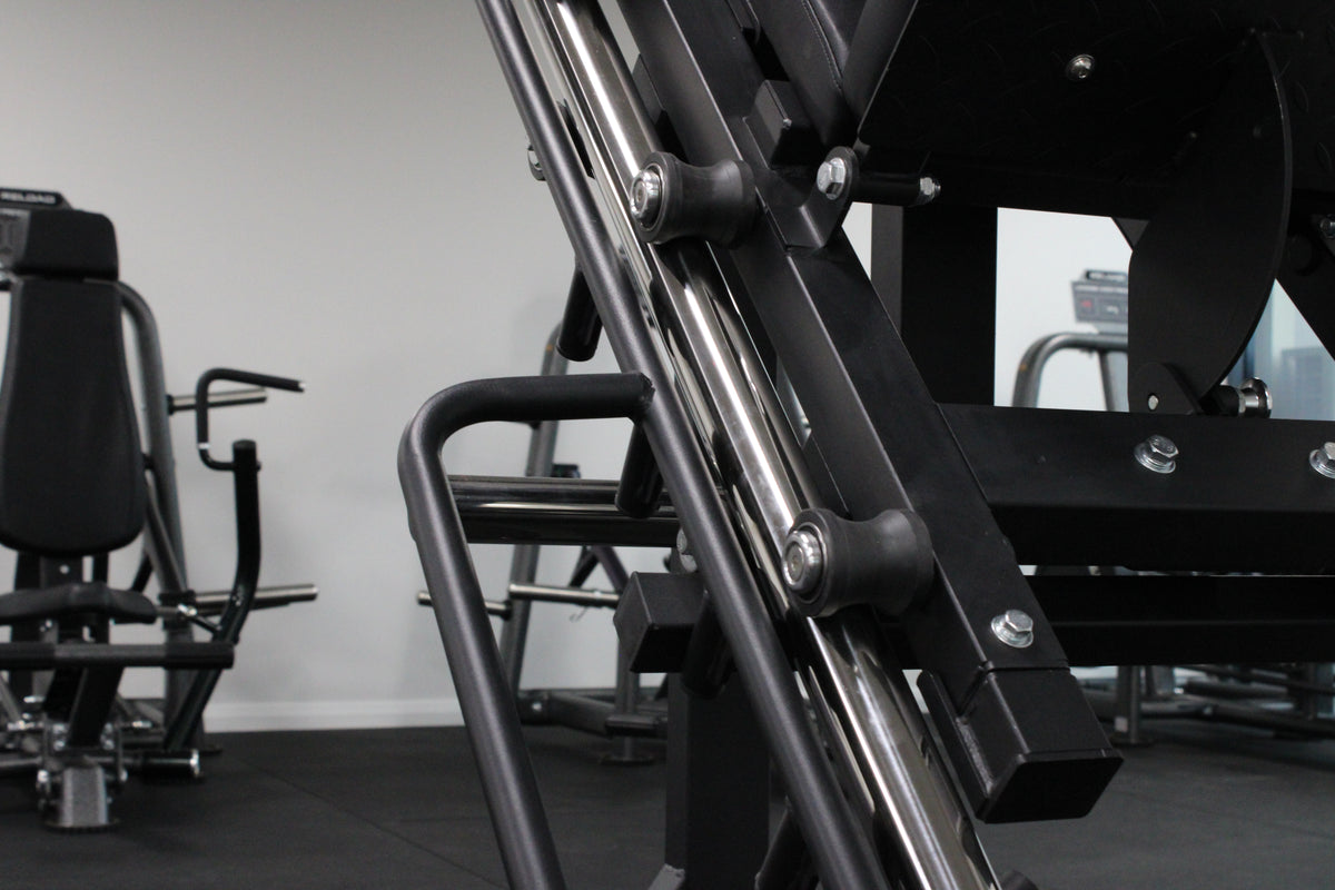 Plate Loaded - Hack Squat Leg Press [Synergy Series] In The Gym