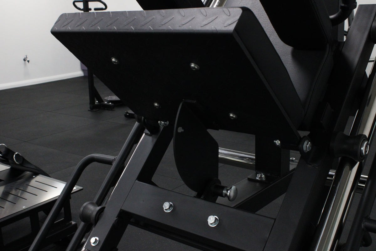 Plate Loaded - Hack Squat Leg Press [Synergy Series] In The Gym