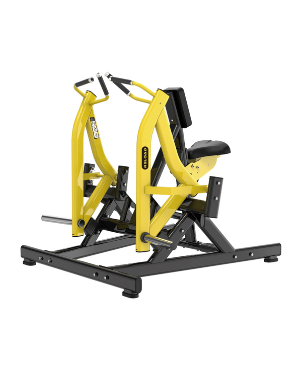 Seated Iso Lateral Row – Plate-Loaded Commercial Gym Machine