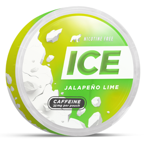 Aus Caff ICE Energy Pouches Jalapeno