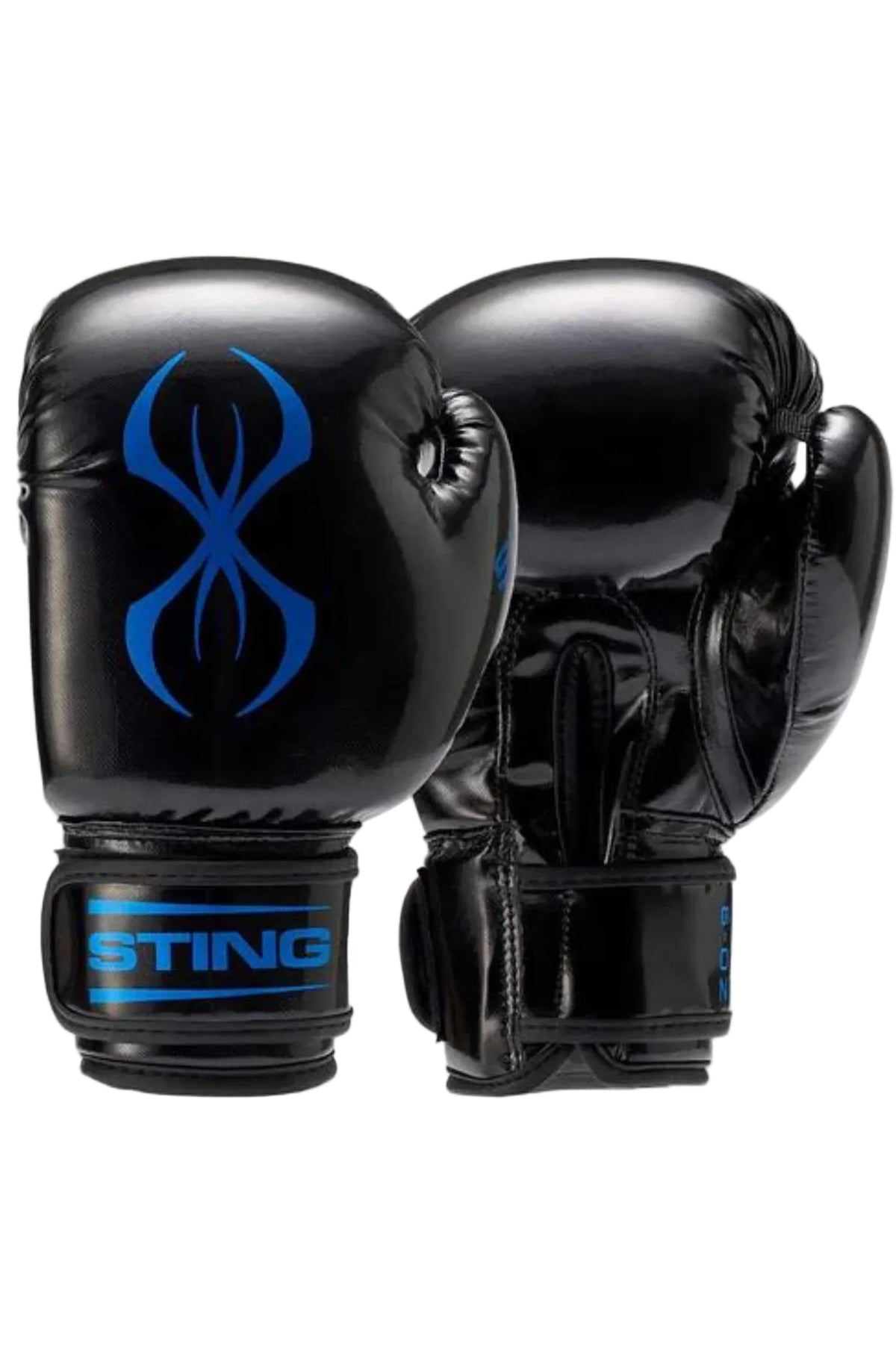 sting arma junior boxing gloves black Blue kids training