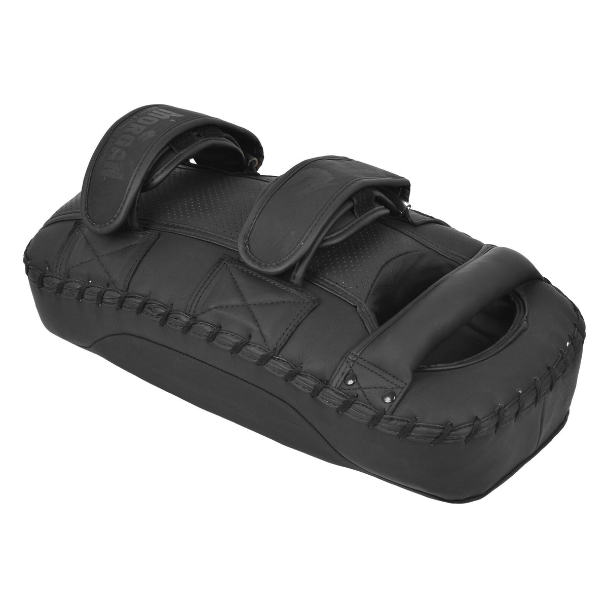 Morgan B2 Bomber Thai pads hand-stitched leather detail