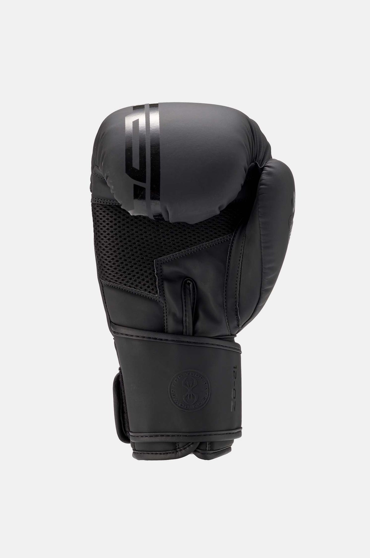 sting armaplus boxing gloves matte black training gloves inside view