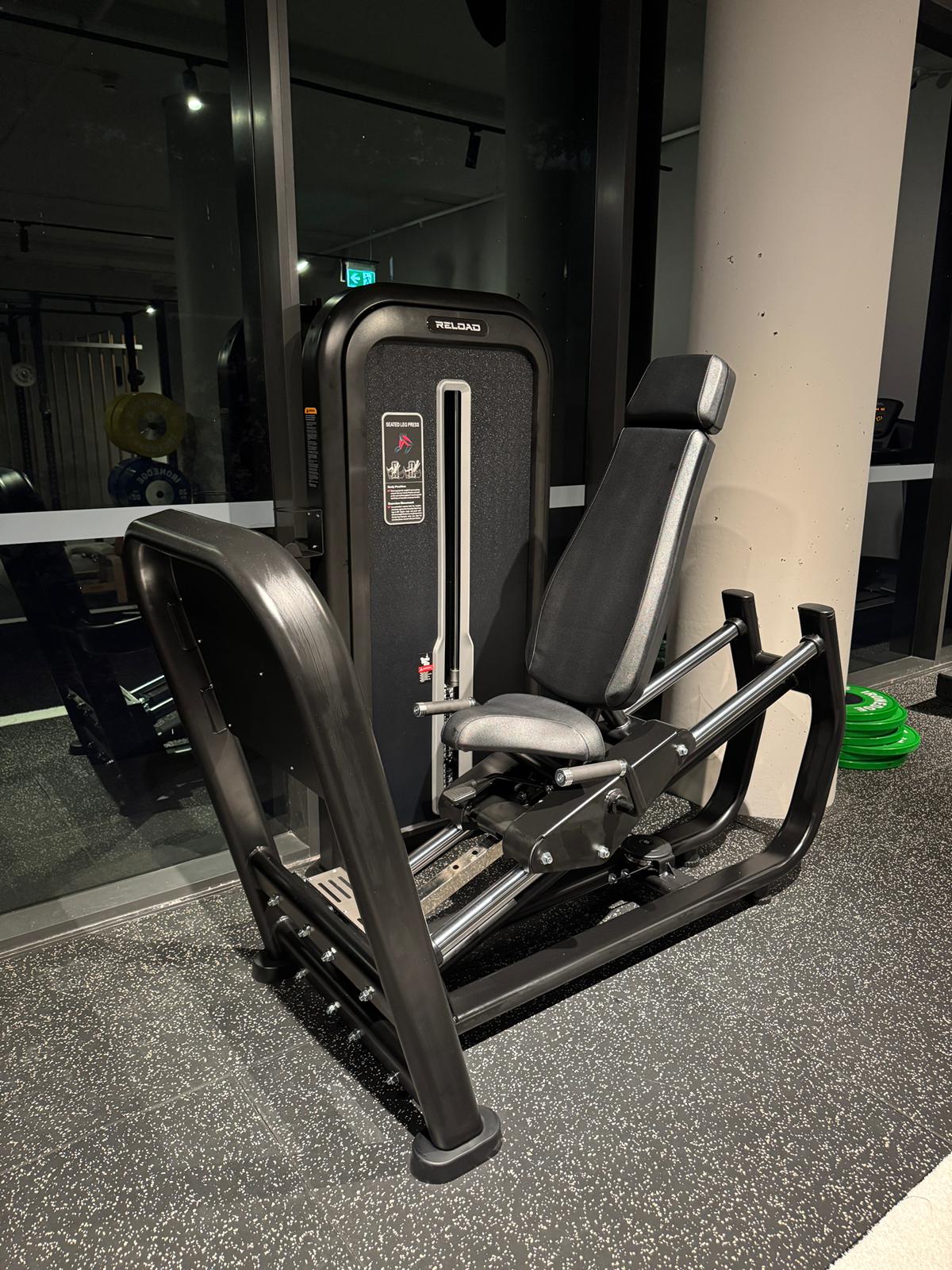 Leg Press Pin Loaded Machine [T-MAX Series] Matte Black Sydney