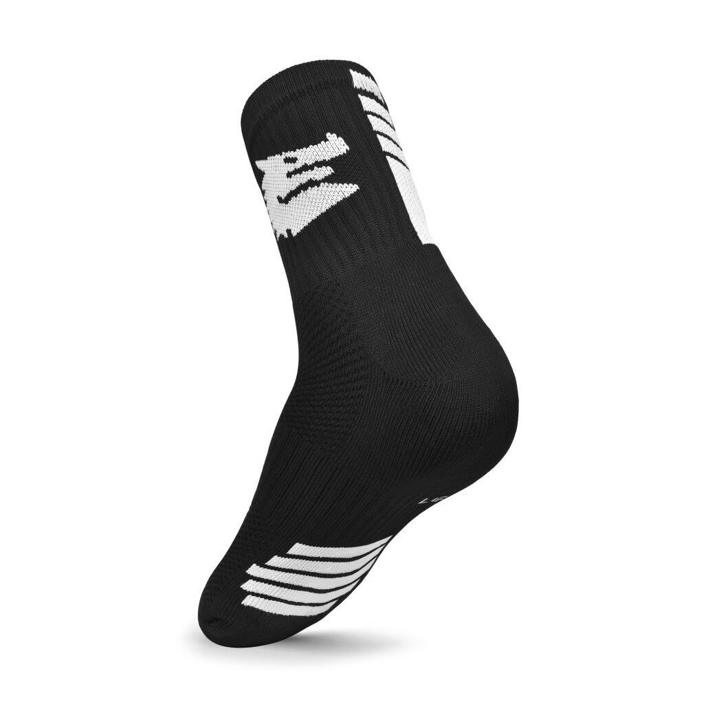 Elite Boxing Socks sold in pairs,. Black &amp; white colour