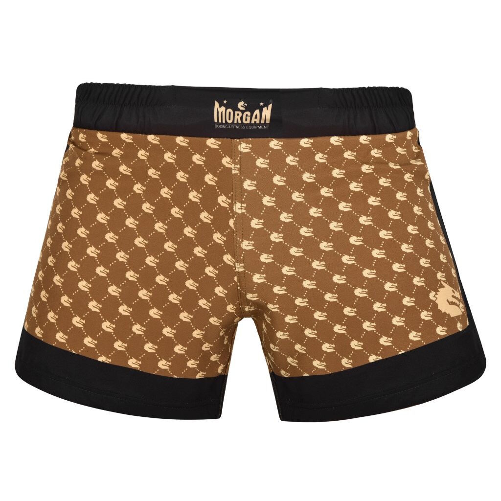 Morgan 1918 Heritage MMA Shorts - High Cut Front View