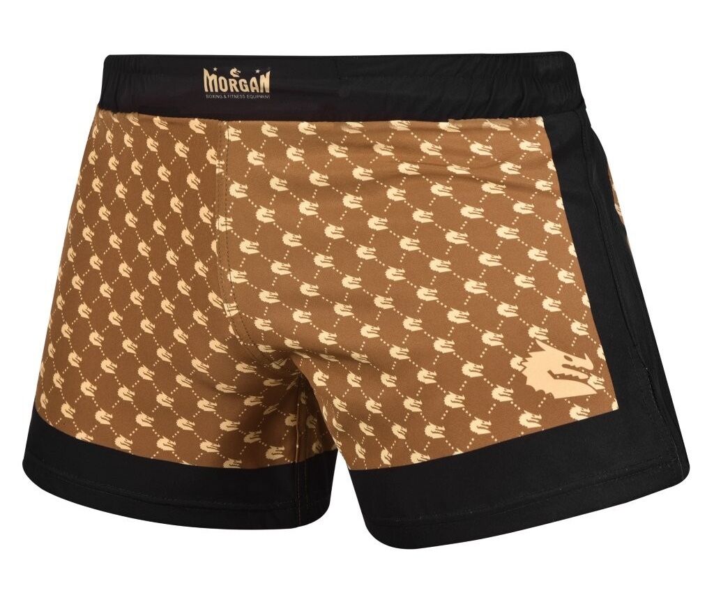 Morgan 1918 Heritage MMA Shorts - High Cut front view