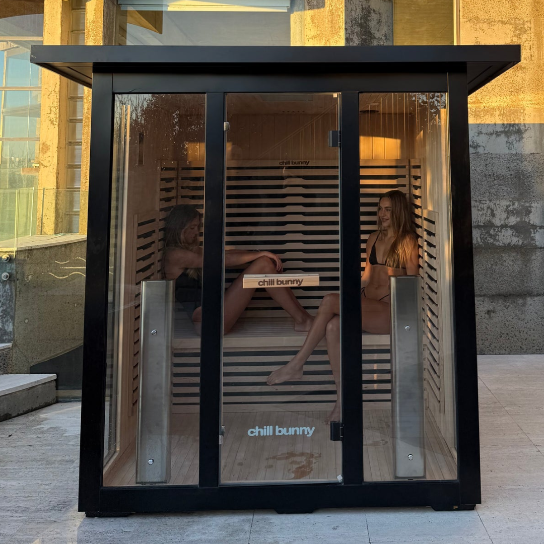 Chill Bunny 4 Person Outdoor Infrared Sauna, product view