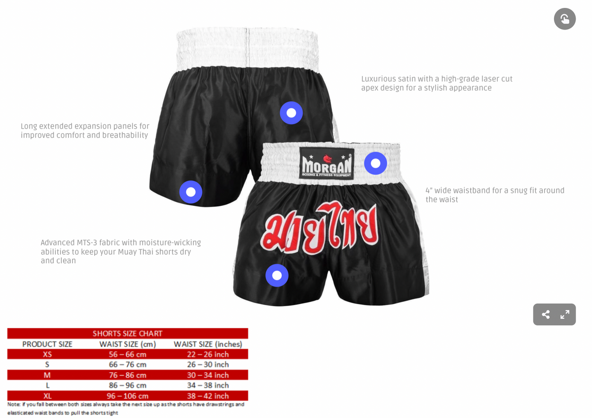 Morgan Muay Thai Shorts - Original