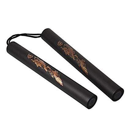 Fitness Hero Kids Foam Training Nunchaku | Black - Fitness Hero 