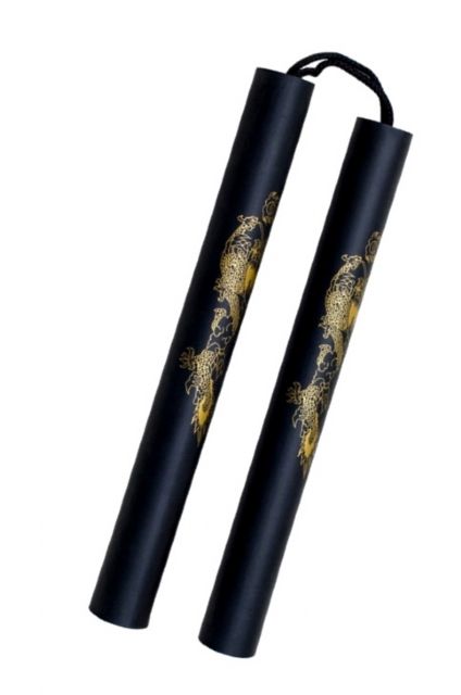 Fitness Hero Kids Foam Training Nunchaku | Black - Fitness Hero 