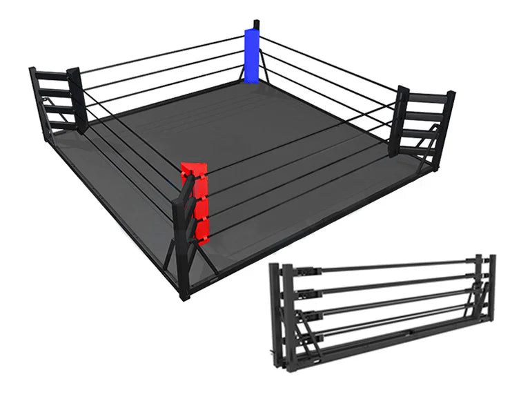 Portable boxing ring for gym or studio training

