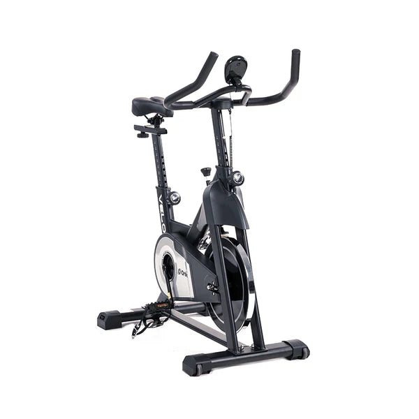 orbit velo spin bike cardio gym equipment close up