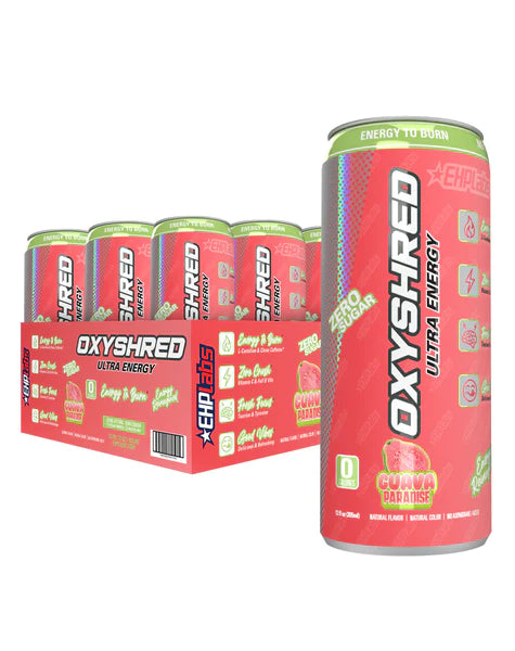 EHP Labs Oxyshred RTD | Ultra Energy Drink - Fitness Hero 