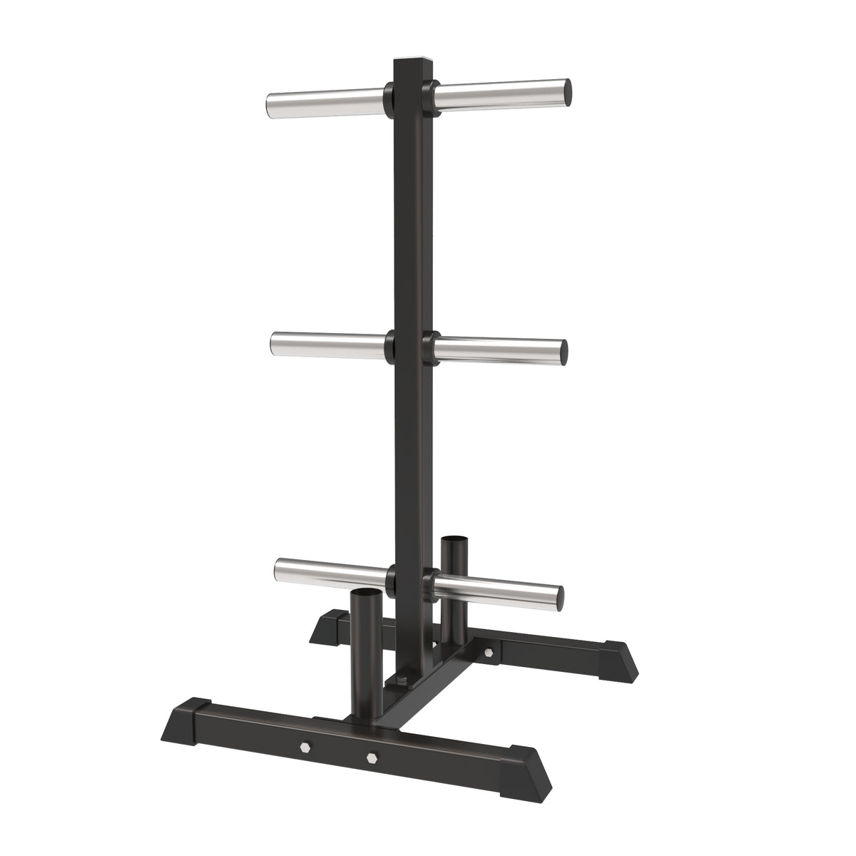 Olympic Weight Plate Tree &amp; Barbell Holder [Dominator Series]