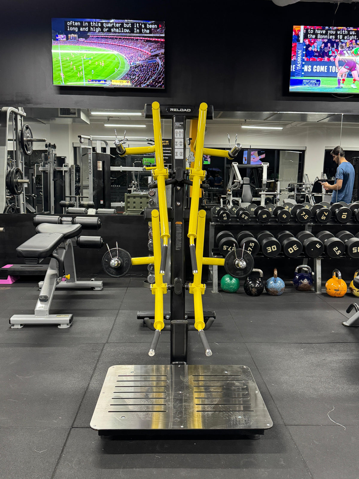 Plate Loaded Delt Raise Machine [Solaris Series]