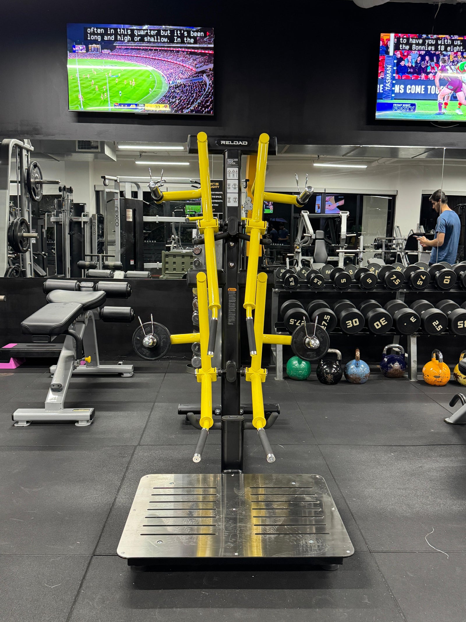 Plate Loaded Delt Raise Machine [Solaris Series]