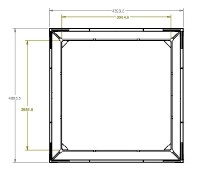 Onyx Custom Boxing Ring
dimensions 5m
