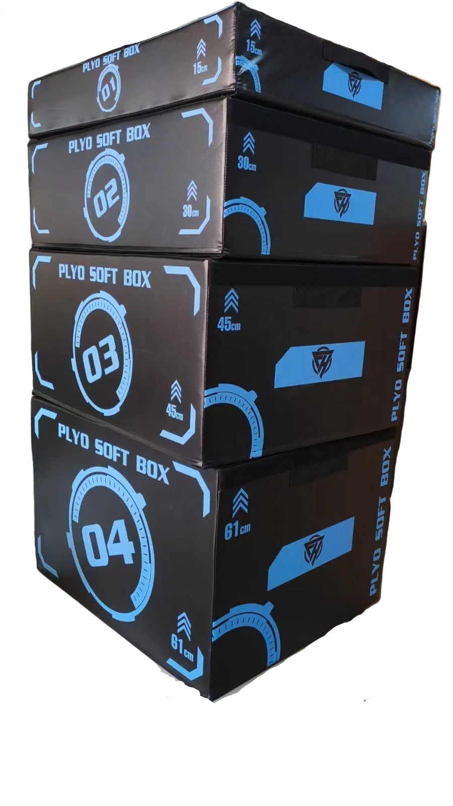 HD Modular Foam Plyo Box | Set of 4 Fitness Hero