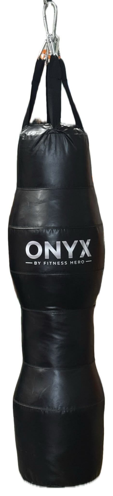 onyx t-flex leather torso punching bag with nylon straps