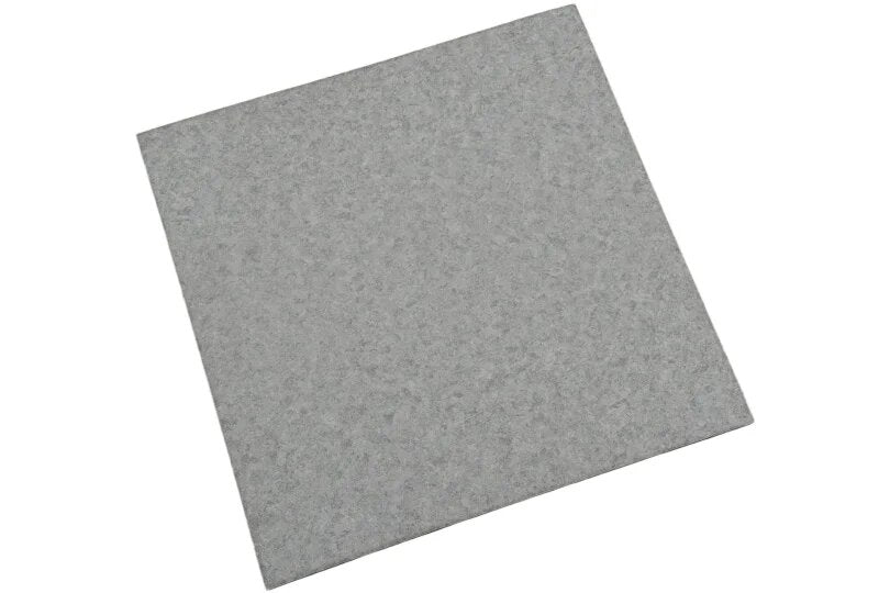 Stone look gym flooring tile 1m x 1m x 15mm PVC laminated top surface