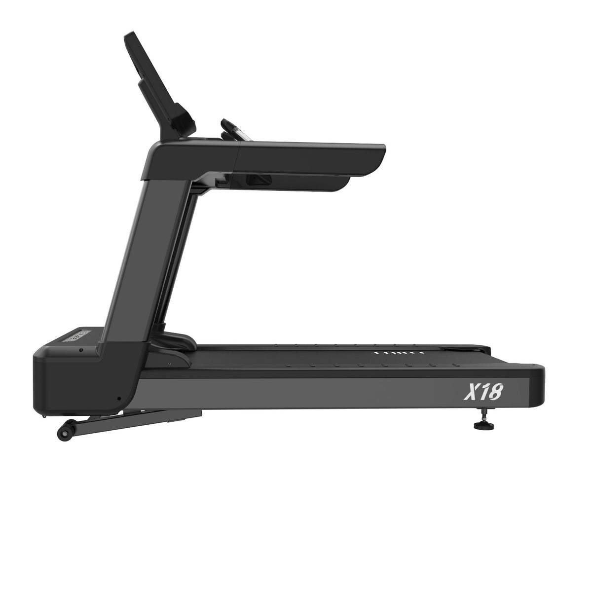 Reload Pro TT-X18 Commercial Treadmill, side profile
