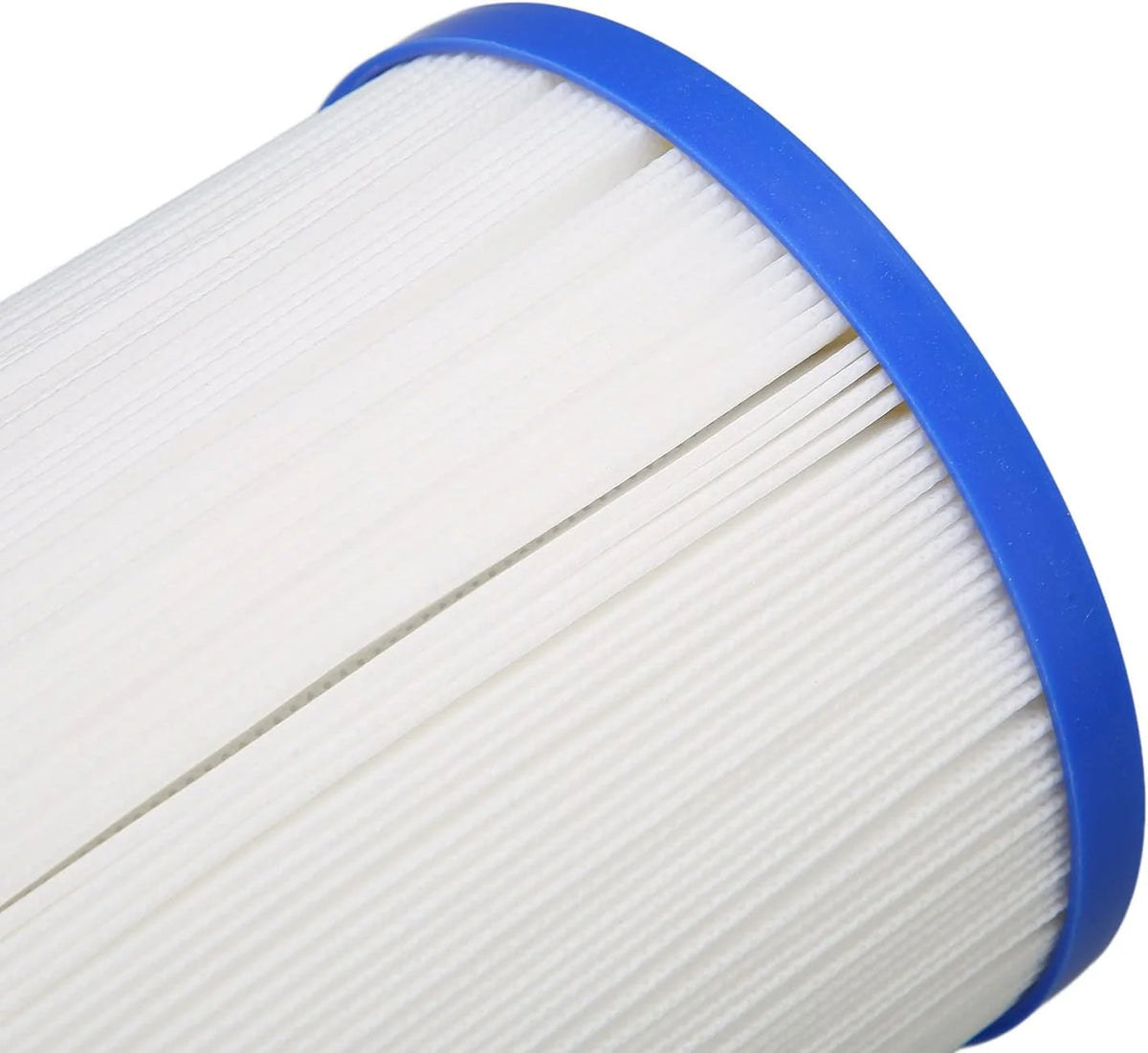 PLFPRB50-IN 50 micron pleated filter cartridge, side view