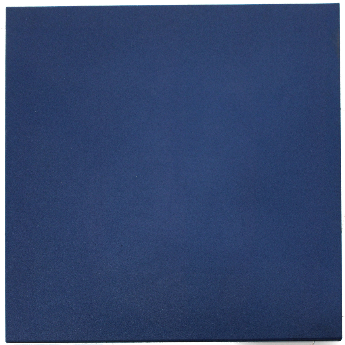 Premium Solid Blue Rubber Gym Flooring Tile 15mm - 1m x 1m