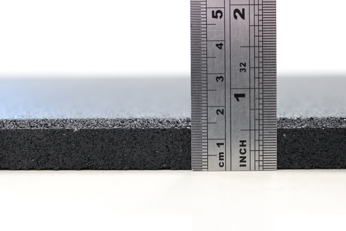 Premium EPDM Rubber Gym Flooring | Grey 1.5cm thickness