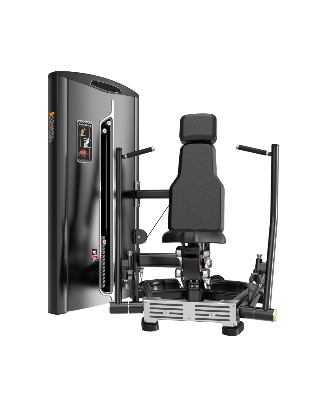 Legacy Series fitness hero Seated Chest Press weightlifting gym equipment Front View

