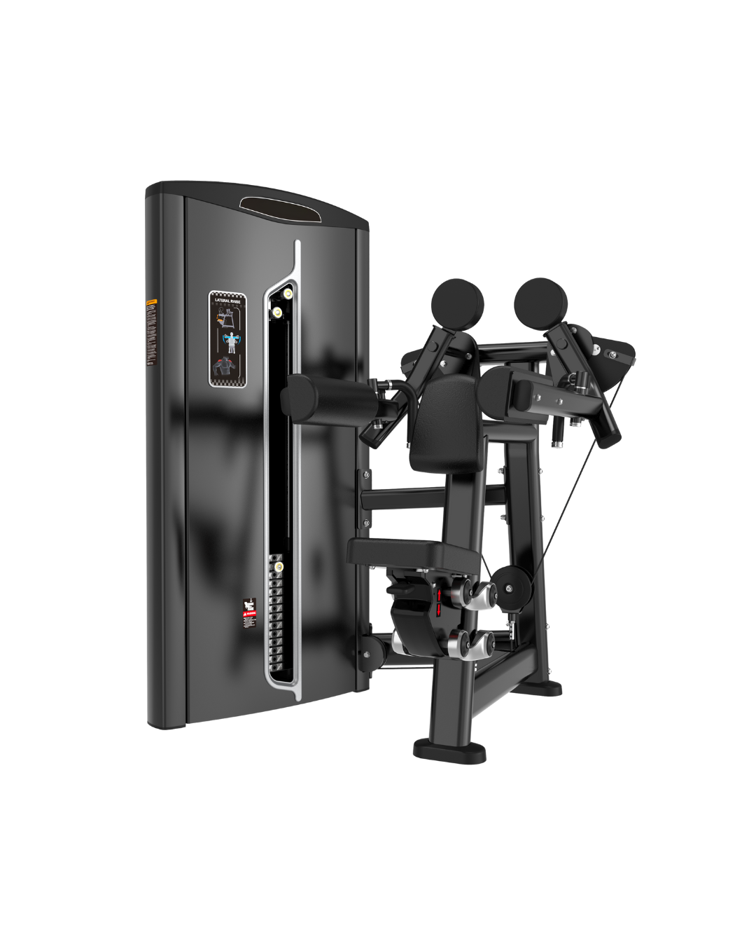 Legacy Series Pin Loaded Lateral Raise Machine Front View