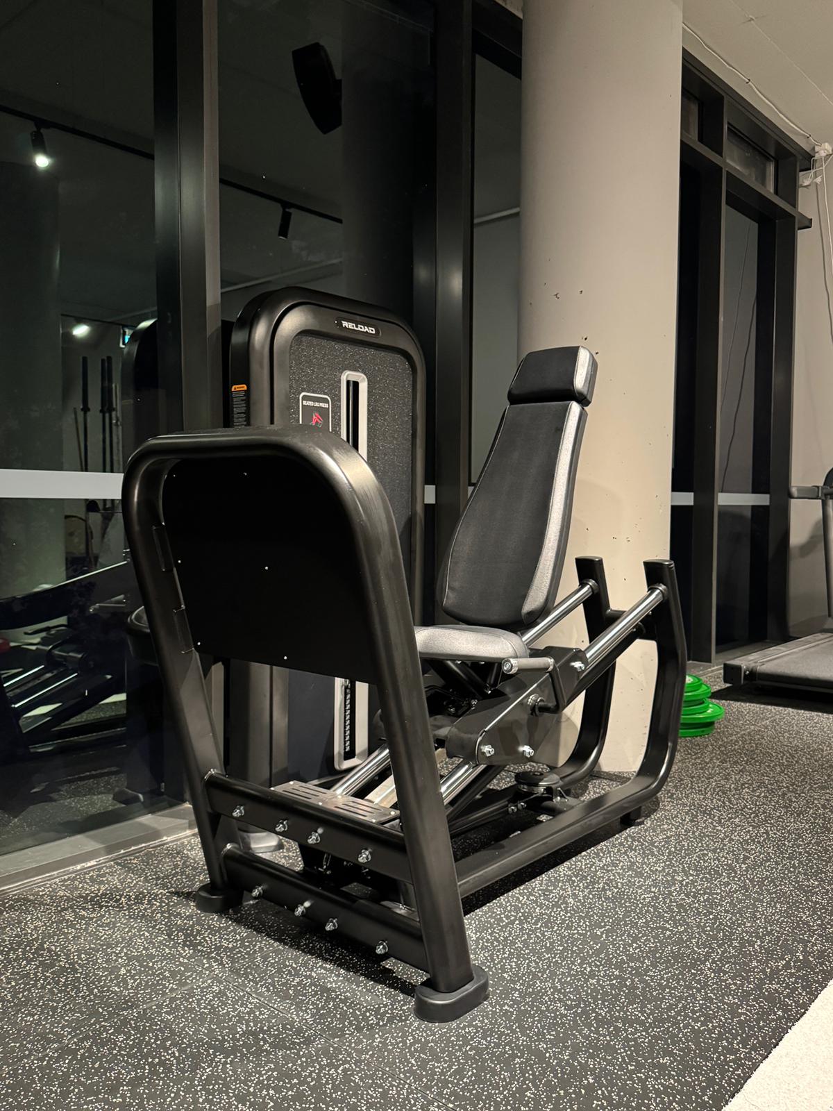 Leg Press Pin Loaded Machine [T-MAX Series] Black