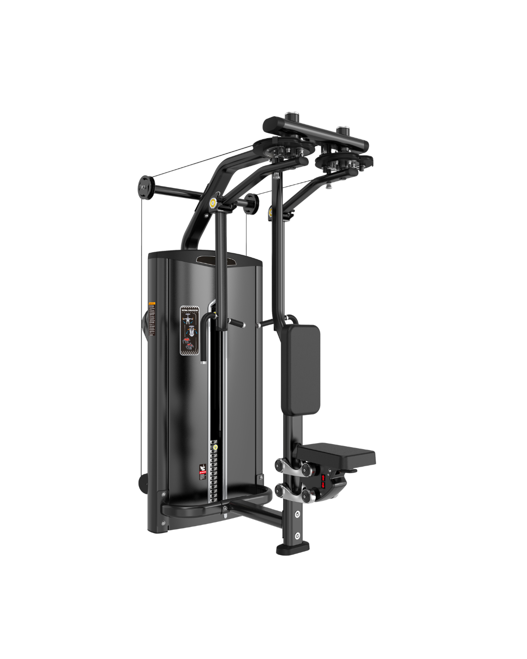 Legacy Series Pin Loaded Pec Fly Machine Front View

